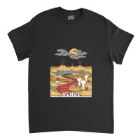 Vintage Retro Venus National Park   Visit Venus Linear Art Classic T-shirt | Artistshot