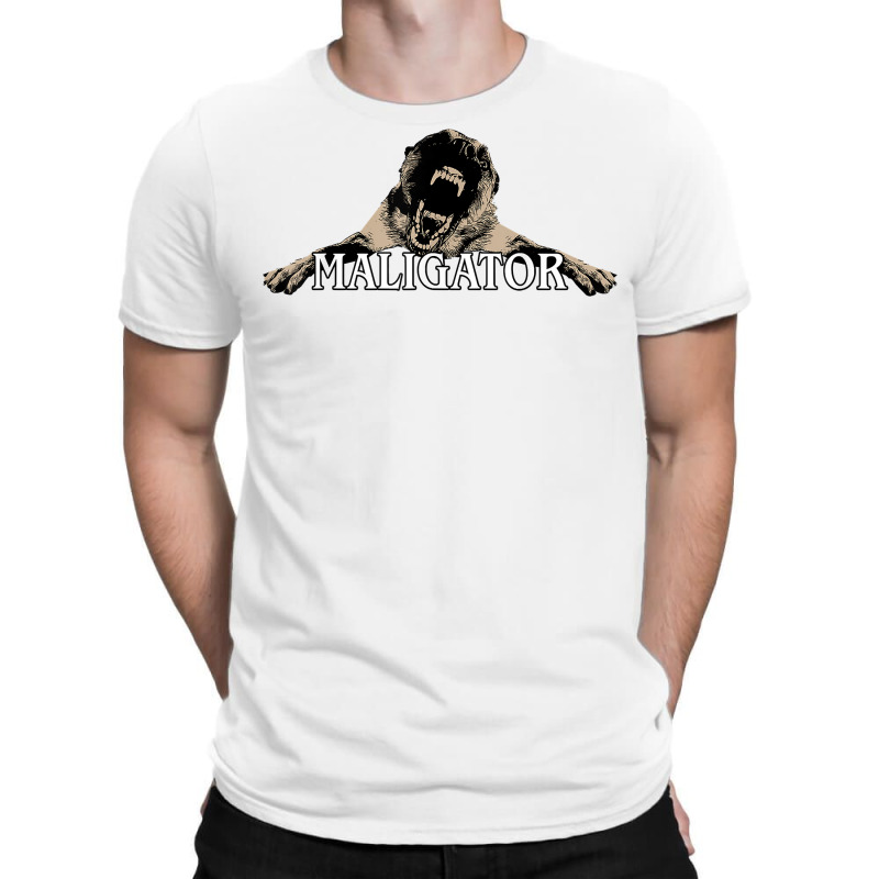 Maligator Belgian Malinois Dog T Shirt T-Shirt by abdurrehmancappucci | Artistshot