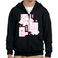 Vaporwave Aesthetic Youth Zipper Hoodie | Artistshot