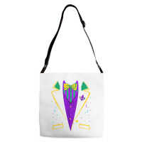 Mardi Gras Tuxedo Costume  Carnival Parade Design Adjustable Strap Totes | Artistshot