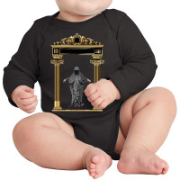 Castle Ghost Long Sleeve Baby Bodysuit | Artistshot