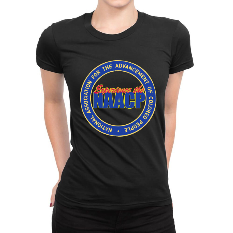 Experience The Naacp Ladies Fitted T-Shirt by Sie Sie | Artistshot