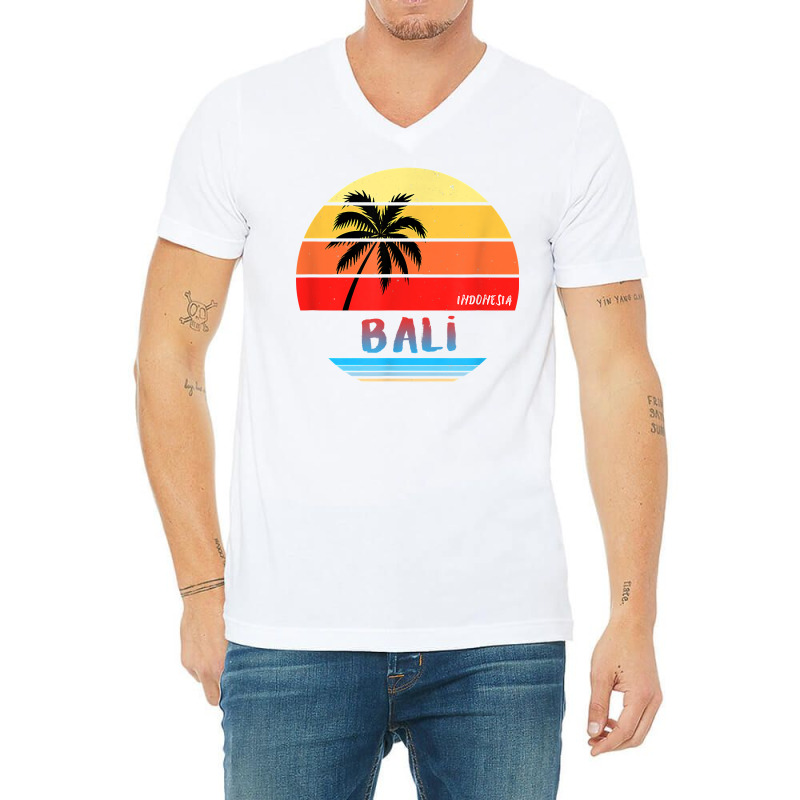 Bali Indonesia Shirt T Shirt V-neck Tee | Artistshot