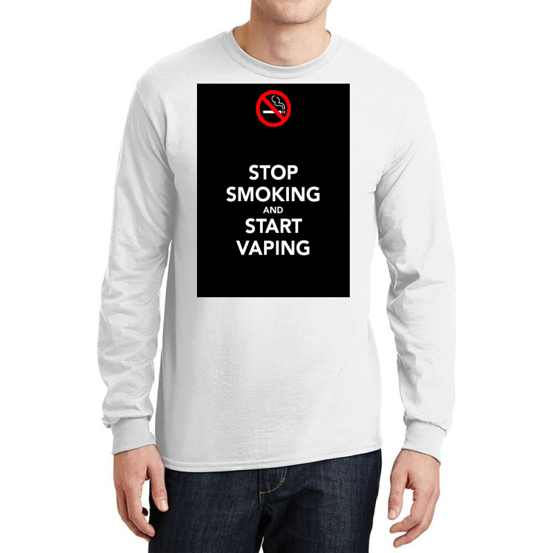 E Ciggarette Vape Life Memes Cigar Meme Geek Funny Long Sleeve Shirts by Terasshot | Artistshot