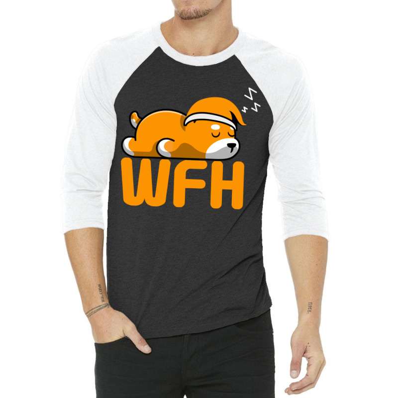 Wfh Tshirt 3/4 Sleeve Shirt | Artistshot