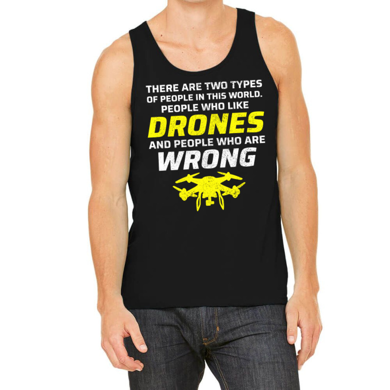 Fpv Drone Racing Quadcopters Rc Pilot Aerial Sports Tank Top by Tasteful Tees | Artistshot