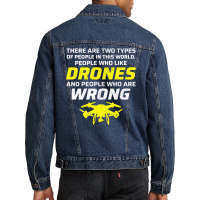 Fpv Drone Racing Quadcopters Rc Pilot Aerial Sports Men Denim Jacket | Artistshot