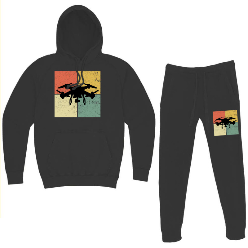 Fpv Drone Racing Quadcopters Rc Pilot Aerial Sports Vintage Retro Hoodie & Jogger set by Tasteful Tees | Artistshot