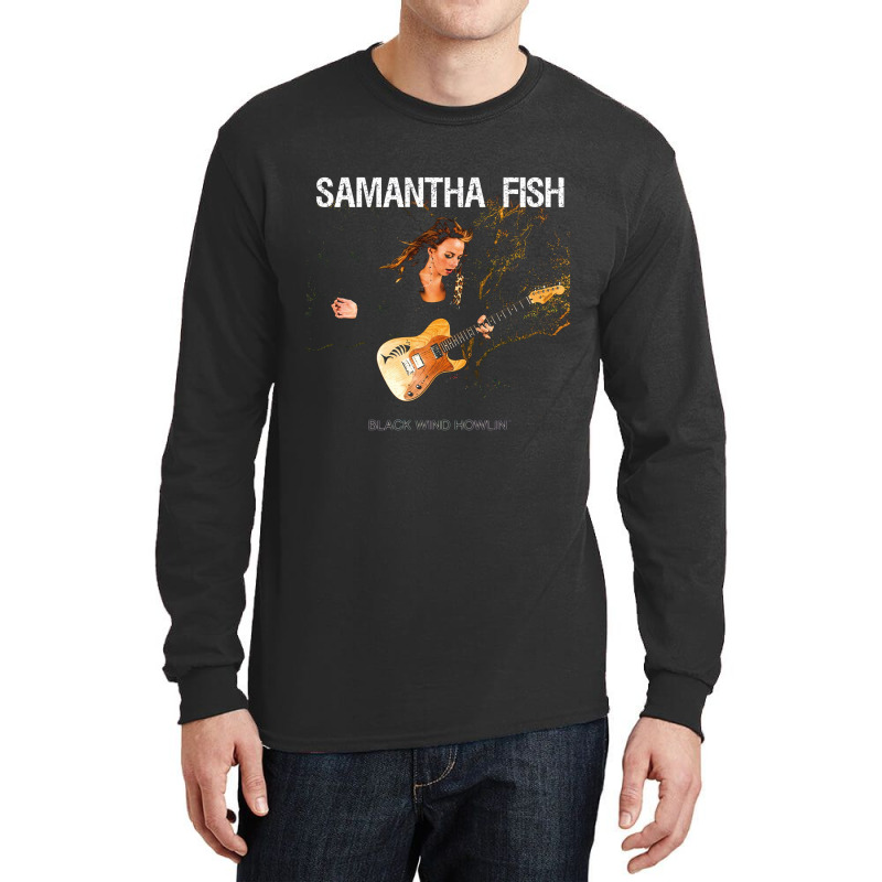 Samantha Fish Designs P0pular Long Sleeve Shirts by denadashop | Artistshot