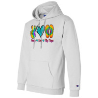 Peace Love Flips Flops Champion Hoodie | Artistshot