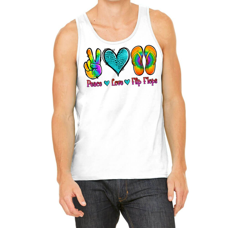 Peace Love Flips Flops Tank Top | Artistshot