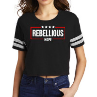 Rebellious Hope Scorecard Crop Tee | Artistshot