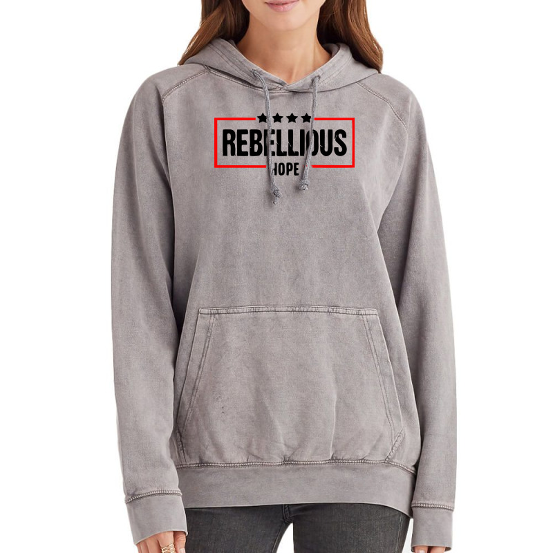 Rebellious Hope Vintage Hoodie by Zero_art | Artistshot