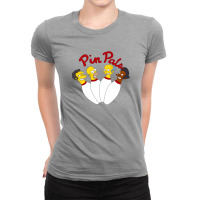 Pin Pals The Simpsons Ladies Fitted T-shirt | Artistshot