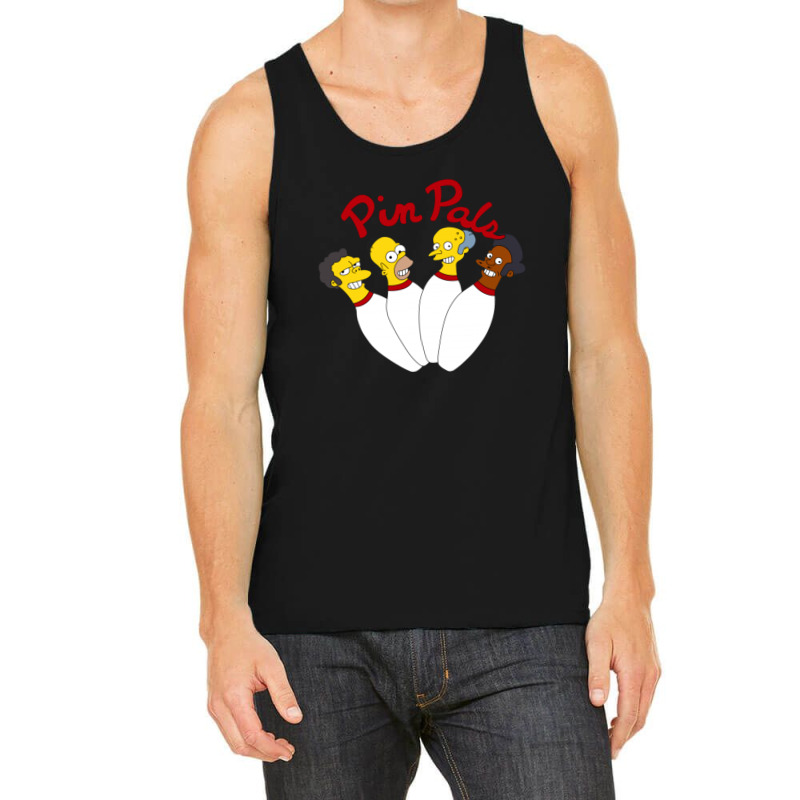 Pin Pals The Simpsons Tank Top by coşkun | Artistshot