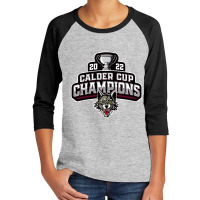 Chicago Wolves 2122 Calder Cup Champs Youth 3/4 Sleeve | Artistshot