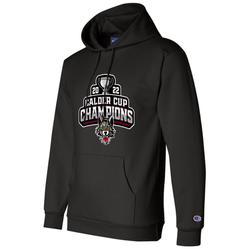 Chicago Wolves 2122 Calder Cup Champs Champion Hoodie by ddylanleonardo | Artistshot