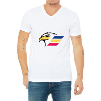 Colorado Hockey Transparant Merch V-neck Tee | Artistshot