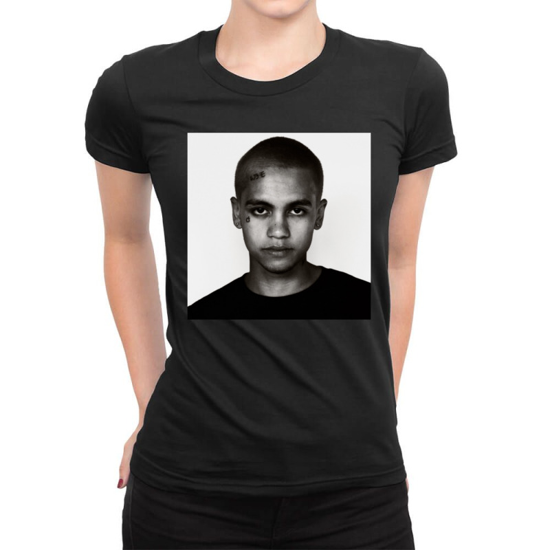 Dominic Fike Ladies Fitted T-Shirt by harduvines | Artistshot