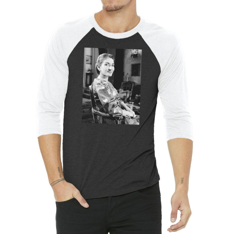 Maria Callas 3/4 Sleeve Shirt | Artistshot