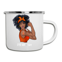 Womens Ms Warrior Fighter Support Multiple Sclerosis Awareness T Shirt Camper Cup | Artistshot