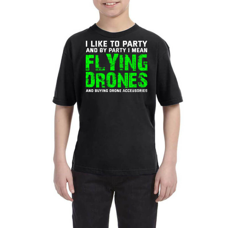 Fpv Drone Racing Quadcopters Rc Pilot Aerial Sports Youth Tee by Tasteful Tees | Artistshot