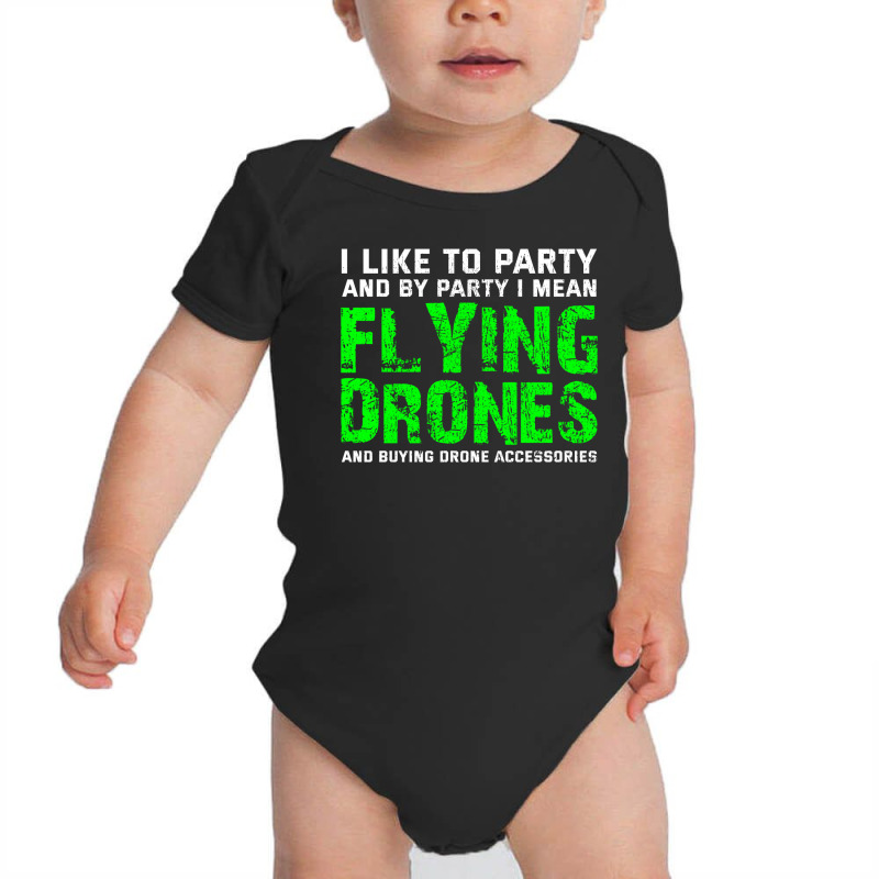 Fpv Drone Racing Quadcopters Rc Pilot Aerial Sports Baby Bodysuit by Tasteful Tees | Artistshot