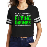 Fpv Drone Racing Quadcopters Rc Pilot Aerial Sports Scorecard Crop Tee | Artistshot