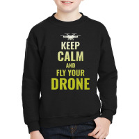 Fpv Drone Racing Quadcopters Rc Pilot Aerial Sports Youth Sweatshirt | Artistshot