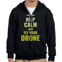 Fpv Drone Racing Quadcopters Rc Pilot Aerial Sports Youth Zipper Hoodie | Artistshot