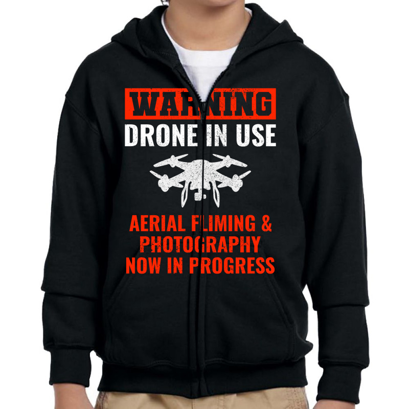 Fpv Drone Racing Quadcopters Rc Pilot Aerial Sports Youth Zipper Hoodie by Tasteful Tees | Artistshot