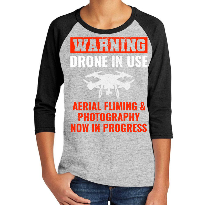 Fpv Drone Racing Quadcopters Rc Pilot Aerial Sports Youth 3/4 Sleeve by Tasteful Tees | Artistshot