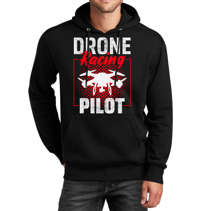 Fpv Drone Racing Quadcopters Rc Pilot Aerial Sports Unisex Hoodie by Tasteful Tees | Artistshot