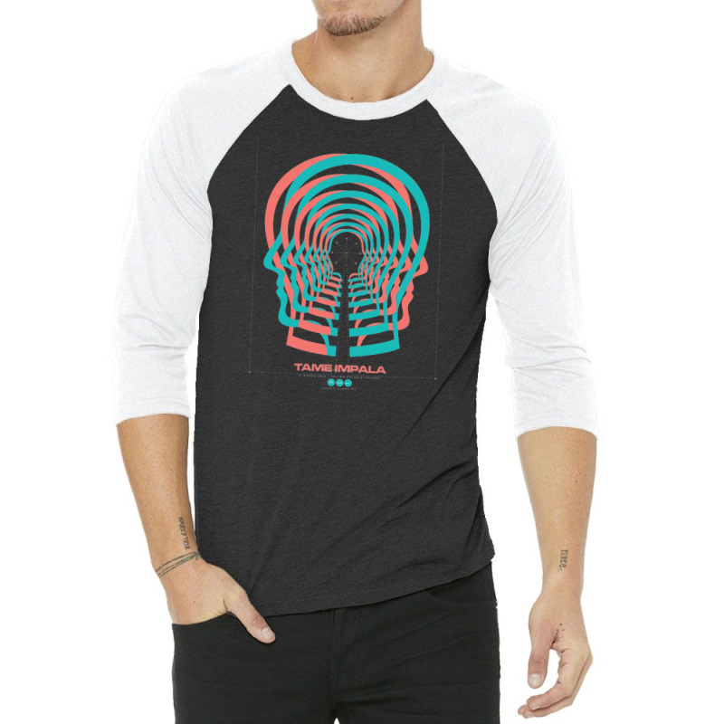 Brain Tame Impala 3/4 Sleeve Shirt | Artistshot