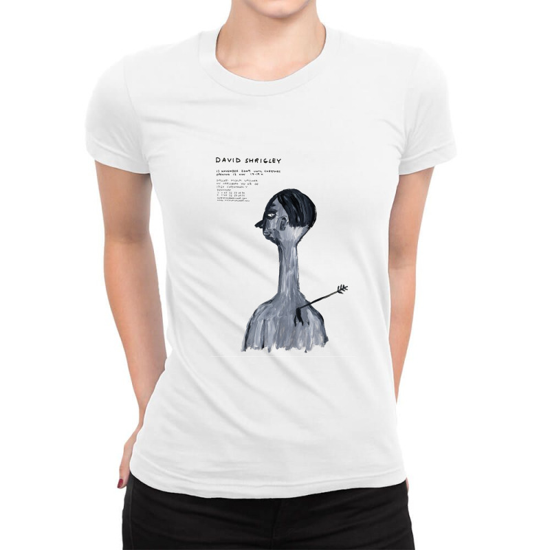 Davids Shrigley Ladies Fitted T-shirt | Artistshot