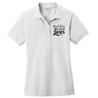 Good Times Ten Lines Ladies Polo Shirt | Artistshot