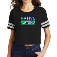 Native New Yorker Scorecard Crop Tee | Artistshot