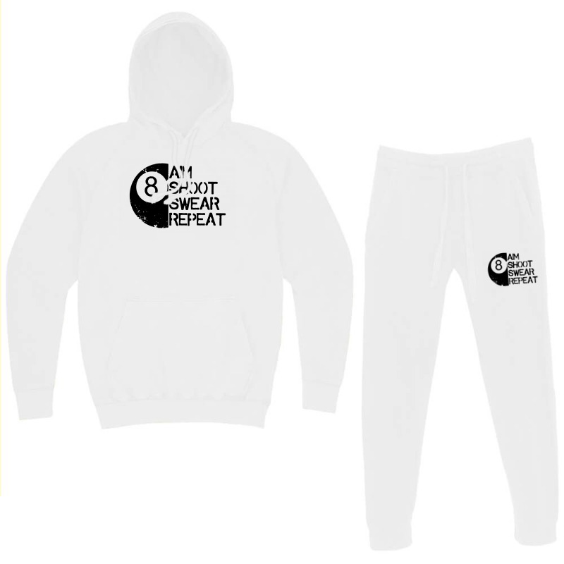 A Im Shoot Swear Repeat Hoodie & Jogger Set | Artistshot