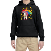 Raining Tacos Unicorn Lover Umbrella Cinco De Mayo T Shirt Youth Hoodie | Artistshot