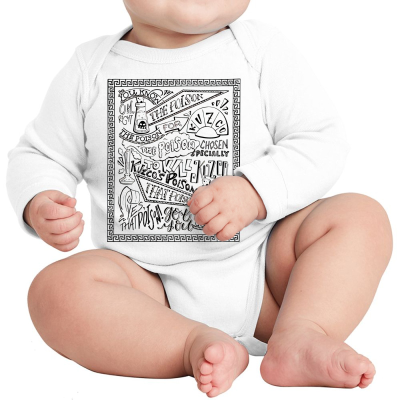 Kuzco's Poison Long Sleeve Baby Bodysuit | Artistshot