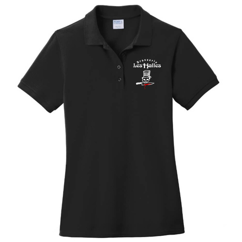 Looking Brasserie Les Halles Anthony Chef Ladies Polo Shirt by GindhiArt | Artistshot