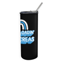 Diabetes Awareness Freeloadin Pancreas Type One Insulin Depe T Shirt Skinny Tumbler | Artistshot