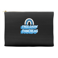 Diabetes Awareness Freeloadin Pancreas Type One Insulin Depe T Shirt Accessory Pouches | Artistshot