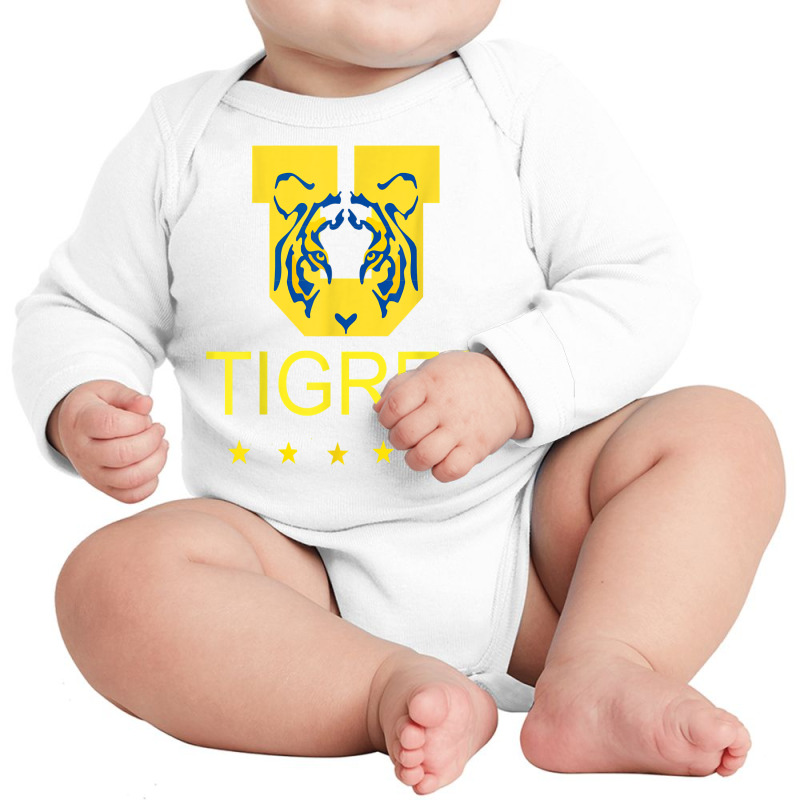 Tigres Uanl Del Monterrey Tshirt T Shirt Long Sleeve Baby Bodysuit by valerietaverna | Artistshot