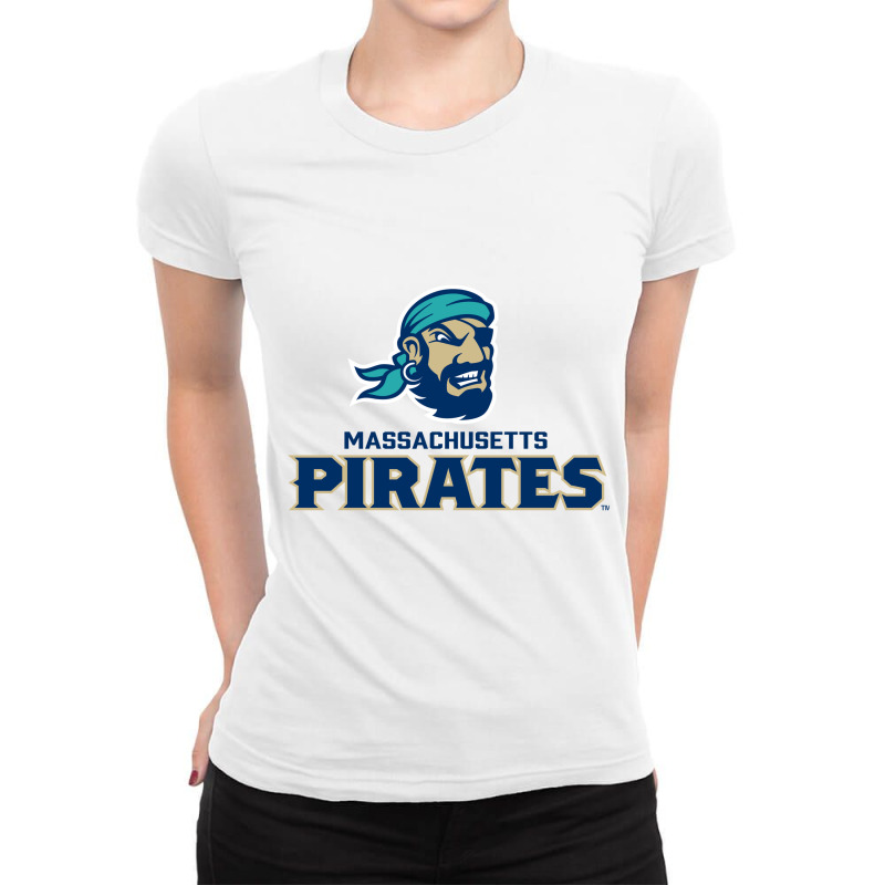 Massachusetts Pirates Sports Ladies Fitted T-Shirt by Aeri | Artistshot