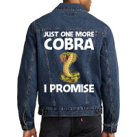 Cool Cobra Art For Men Women King Cobra Snake Lover Reptile T Shirt Men Denim Jacket | Artistshot