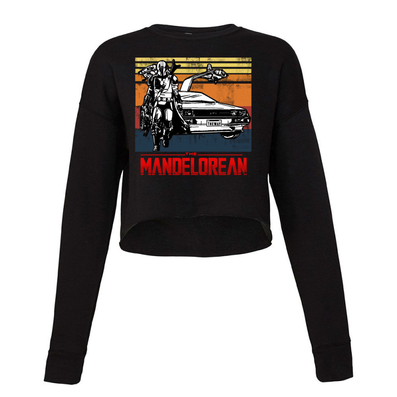 Delorean Man Cropped Sweater by TrendTee | Artistshot