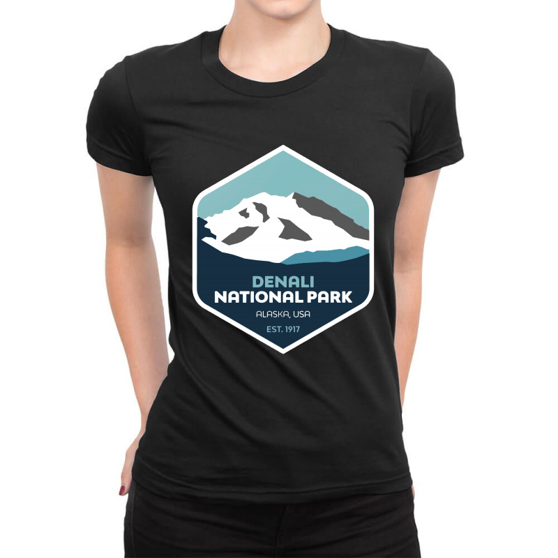 Denali Park Ladies Fitted T-shirt | Artistshot