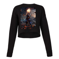 Son Goku Super Saiyan Cropped Sweater | Artistshot