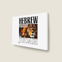 Hebrew Israelite Lion Of Judah Jewish Landscape Canvas Print | Artistshot